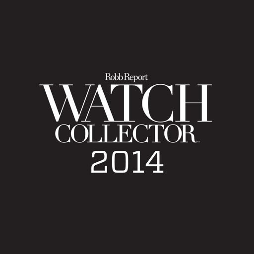 Robb Report Watch Collector 2014