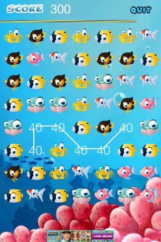 A Cute Fish Match Mania - Super Fun & Free Puzzle Game For Kids screenshot 4