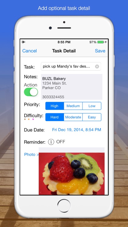 BUZL Free: Priority List, Task Actions & Reminders