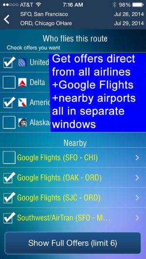 Frugal Flyer -enter once and get full offers from each airli(圖3)-速報App