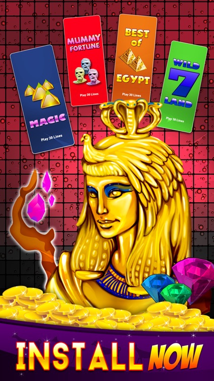 Pharaoh's Slots Casino - best grand old vegas video poker in bingo way and more screenshot-4