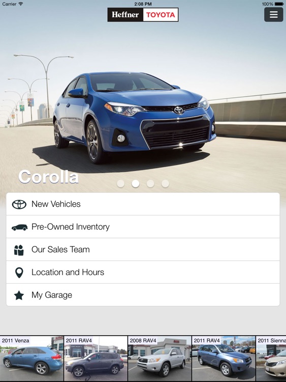 Heffner Toyota for iPad - Kitchener Waterloo Car Dealer