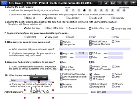 CT Forms Mobile 6.3 screenshot 4