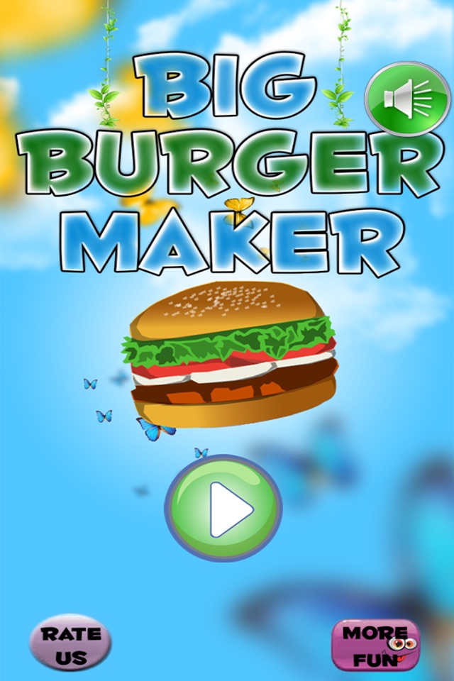 Big Burger Maker - Hamburger game screenshot 3