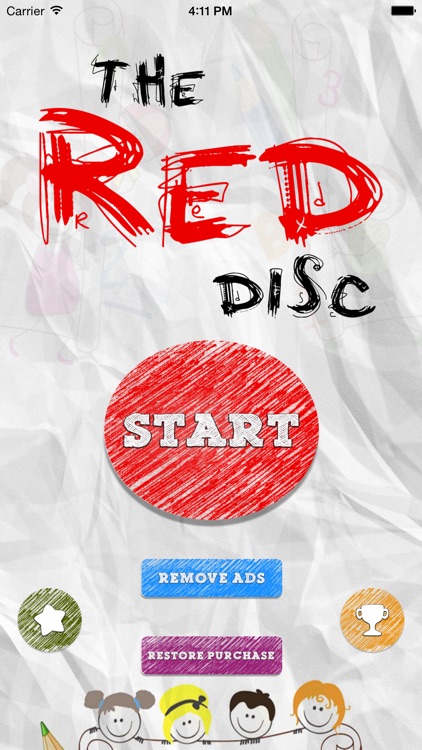 The Red Disc - Don't tap on red disc