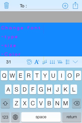 PopcornMessage - Vertical Writing with iMessage screenshot 3
