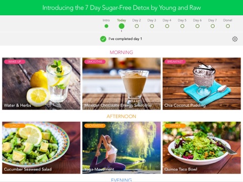7 Day Sugar-Free Detox Food & Drink Sugar Free