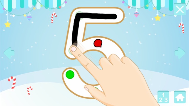 123: Christmas Games For Kids - Learn to Count(圖3)-速報App