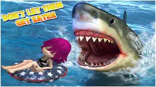 Beach Party Shark Attack, game for IOS