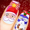 Adorable Holiday Nail Beauty Salon : Merry Christmas Style Manicure for Girls FREE