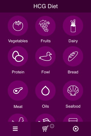 HCG Diet Shopping grocery List screenshot 2