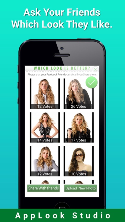 Which Look is Better? - Share and Ask Your Friends To Vote It