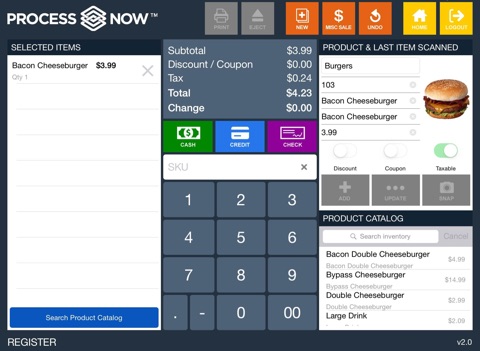 ProcessNow Register screenshot 2