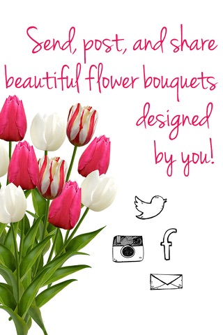 Send Flowers Free by Shakesperry Flower Shop Ecard Greetings; Insta Share on Social screenshot 3