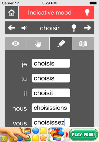 French Drills (V Conjugation) screenshot 3