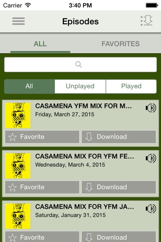 The Casamena Radio Hour screenshot 2