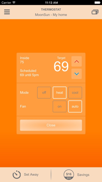 EcoFactor Thermostat