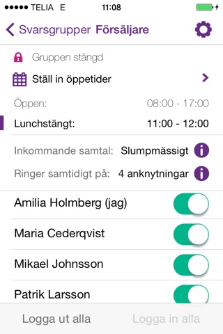 Telia Jobbmobil Växel screenshot 4