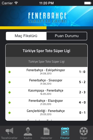 Fenerbahçe Taraftar 2014 screenshot 4