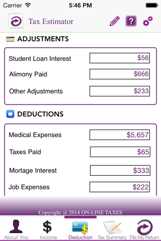 OLT Estimator screenshot 4