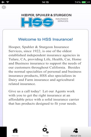 HSS Insurance screenshot 2