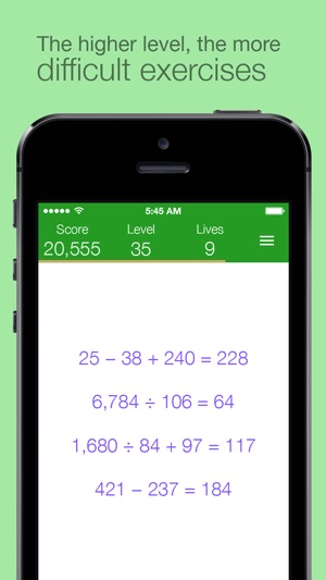 Find the Mistake: Math — practice mental arithmetic, develop(圖5)-速報App