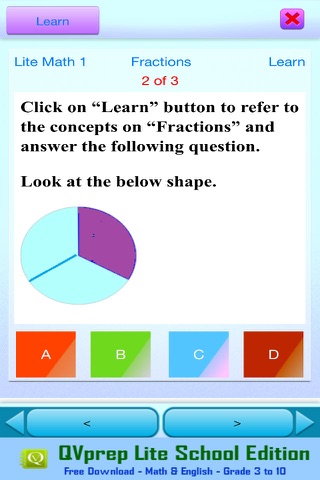 QVprep Lite Math Grade 1 screenshot 4