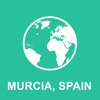 Murcia, Spain Offline Map : For Travel