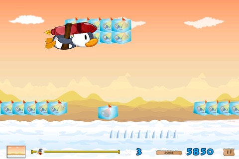 Penguin Avalanche Run Pro screenshot 4
