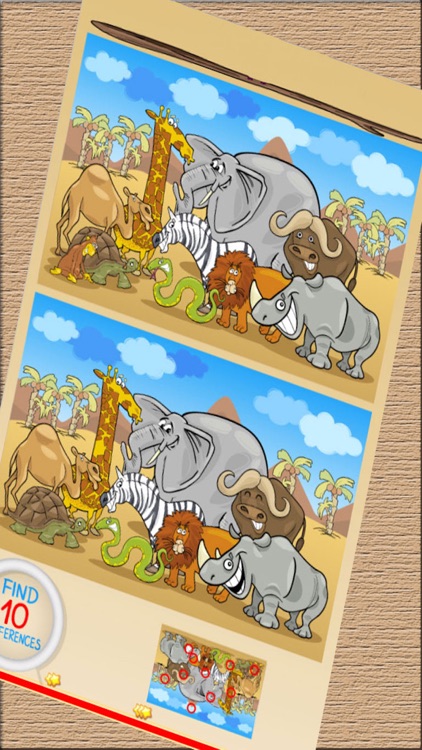 Select The  Differences Between Two Images - Puzzle