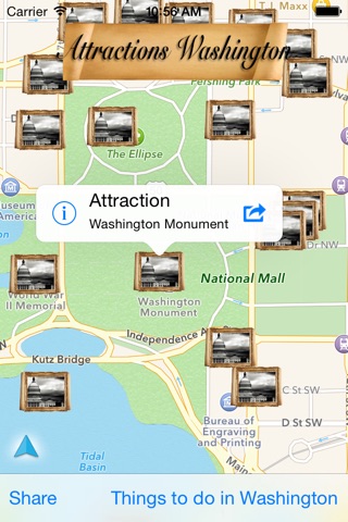 Attractions Washington screenshot 4