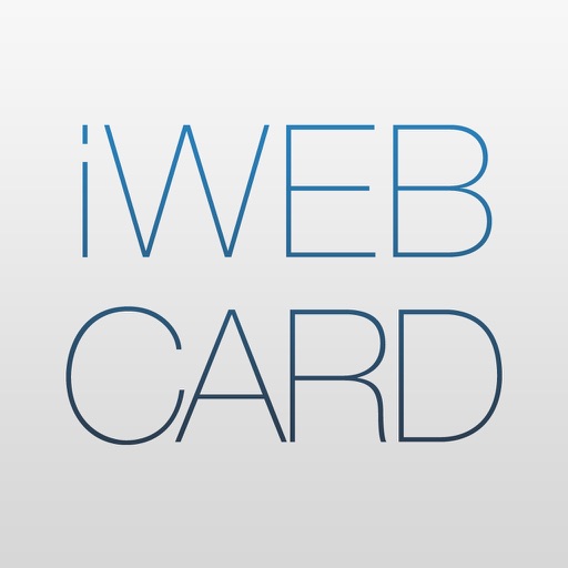 iWebCard iOS App
