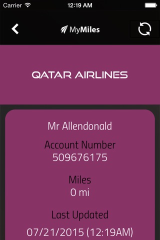 My Miles: Frequent flyer miles & elite status tracker screenshot 4