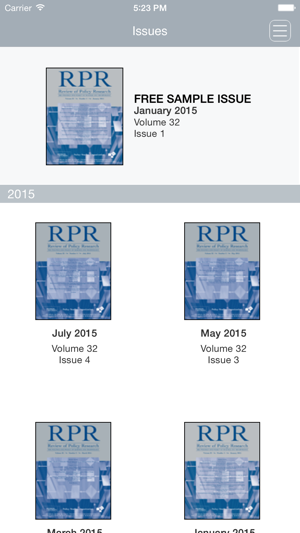 Review of Policy Research(圖1)-速報App