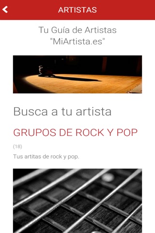 MiArtista.es screenshot 4
