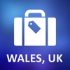 Wales, UK Offline Vector Map