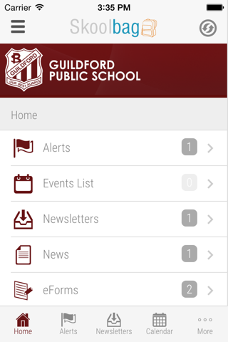 Guildford Public School - Skoolbag screenshot 2