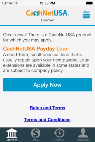 CashNetUSA screenshot 4