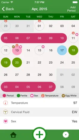 Game screenshot Welltwigs: Fertility Monitor, BBT, Ovulation & Period Tracker - Helps You Get Pregnant hack