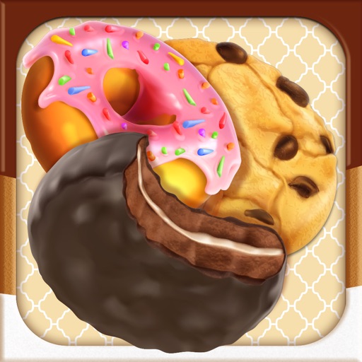 Crazy Cookie Sweet Shop - Match that Puzzle! icon