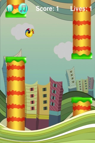 Flappy Duck - The Yellow Bird Is Back!!! screenshot 4