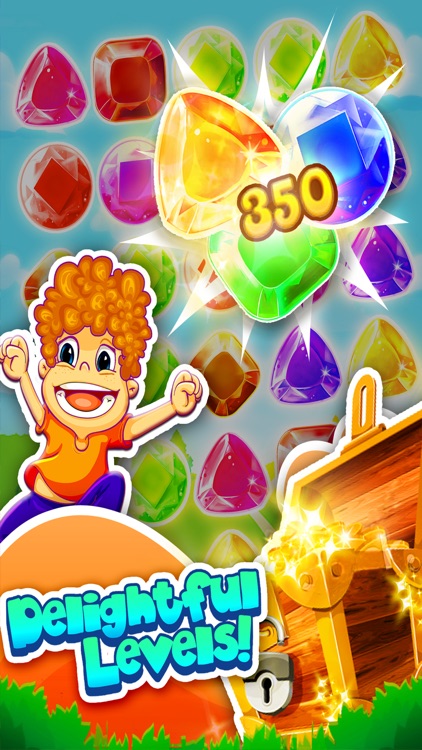 Jewel Candy Bash - be an alien pop hero to feed hungry babies monsters screenshot-3