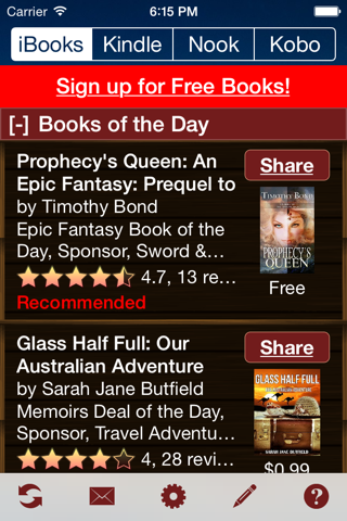 Free Books Canada screenshot 2