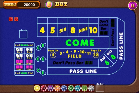 A Aces Bigshot Craps screenshot 3