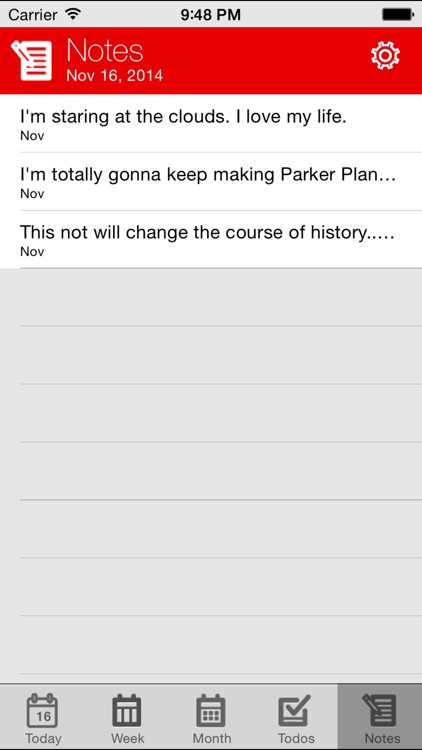 Parker Planner Classic (old version) screenshot-2