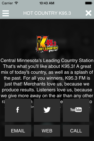 K95.3 FM Hot Country! screenshot 2