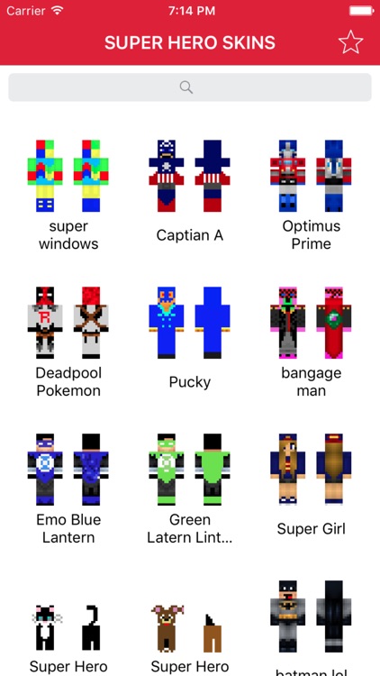 Super Hero Skins for Minecraft PE (Best Skins HD for Pocket Edition) screenshot-3