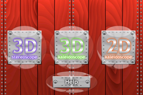 Kaleidoscope Stereoscope 3D Free screenshot 2