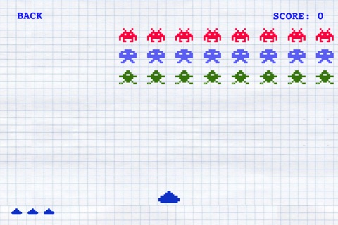 Space Invaders ZH screenshot 3
