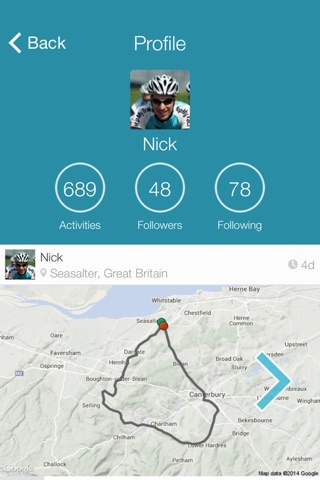 Map My Tracks: cycling tracker screenshot 3